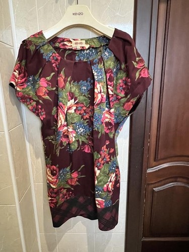 Women kenzo dress - kenzo, burgundy