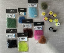 Fly Tying Flash Material Job