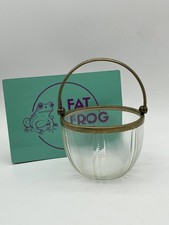 WMF Wire Glass Bowl. Sugar or candy dish. Antique 