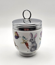 Vintage Royal Worcester England "A Skippety Tale" Large Egg Coddler