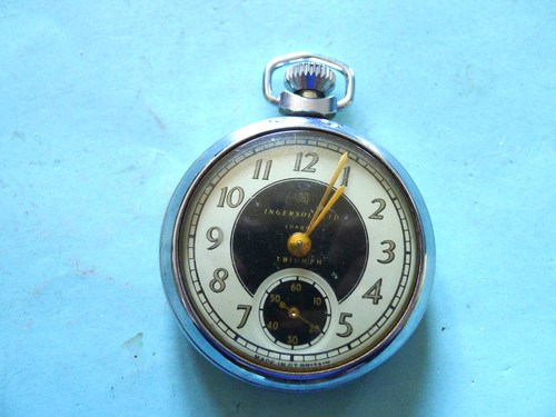 Ingersoll chromed gents hand - ingersoll,