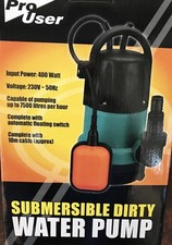 SUBMERSIBLE CLEAN DIRTY WATER