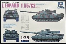 Takom 2004 1:35 - German Main Battle Tank. Leopard 1 A5/C2, 2 in 1