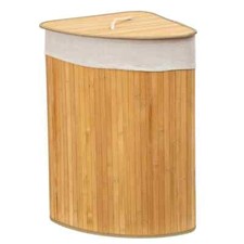 65L Wooden Corner Laundry