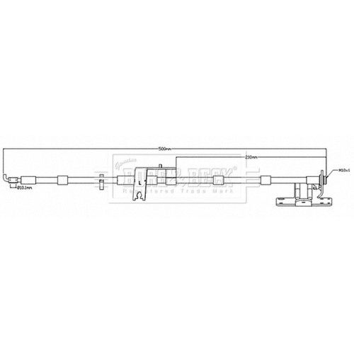 Brake hose for ford - for,