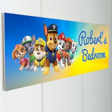 PAW PATROL Personalised Door