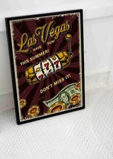 CASINO POSTER GAMBLING ROLL