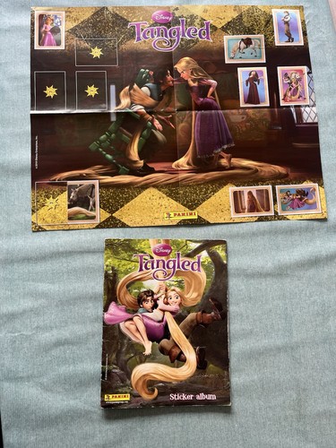 Disney tangled panini sticker - tangled,