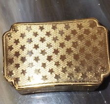 Vintage Strattan Pill/snuff Box  With Original Box Bottom