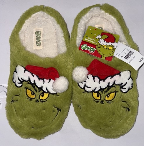 The grinch slippers 10 - the,