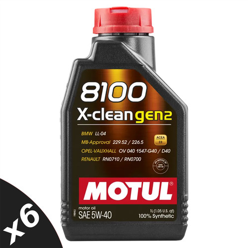 Motul 8100 clean gen2 - x-clean,