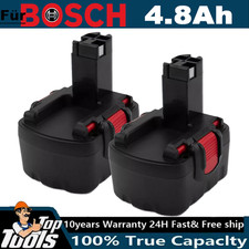 2X 4.8Ah For Bosch 14.4V