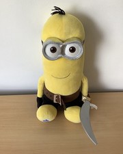 BUILD A BEAR Minion KEVIN Despicable Me PIRATE Sword Plush large