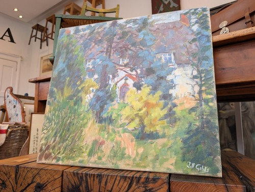 1986 jill gibbs oil - jill, canvas