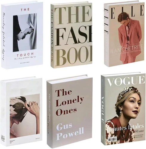 Decorative faux books - books, set