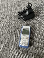 Nokia 1110 Light Blue Mobile Phone Tesco Network Fully Working Rare Retro Simple