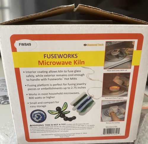 Fuseworks microwave kiln set - kiln,