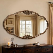 Vintage Gold Wall Mirror