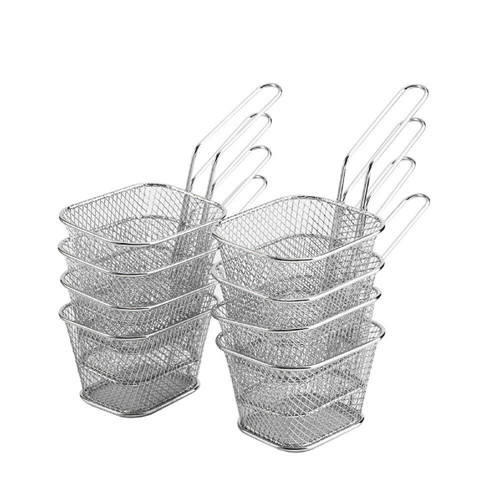 8pcs kitchen mini chip baskets - kitchen,