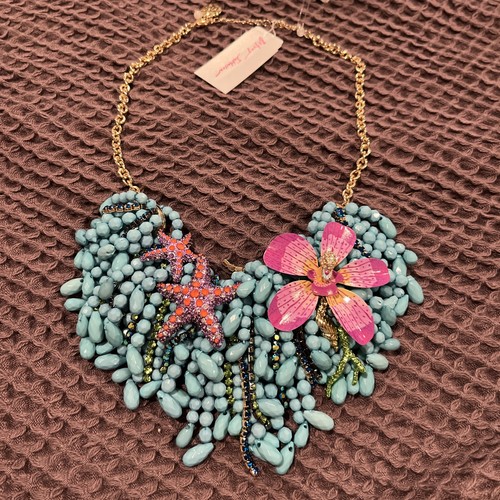Betsey johnson mermaid coral - mermaid,