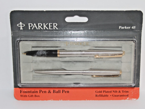 Sealed parker fountain and - , 45