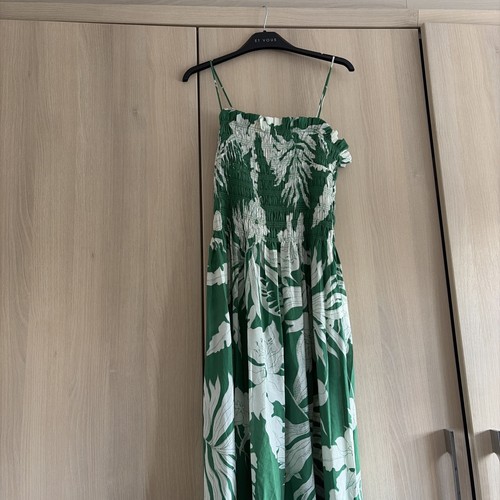 Green and white - and,