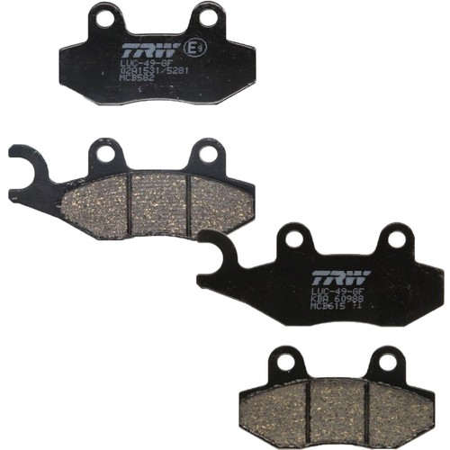 Front brake pad - front, for