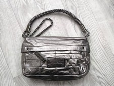 Kenneth Cole Metallic Leather Shoulder Bag