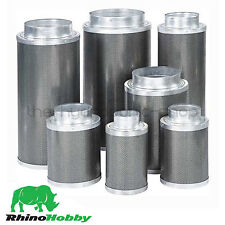 RHINO HOBBY CARBON FILTER 4 5 6 8 10 12 INCH HYDROPONICS
