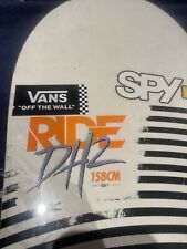 Ride dh2 Snowboard 158cm lib tech burton vans 