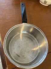 Vintage Prestige Stainless Steel Copper Bottomed Saucepan 1 Litre Capacity