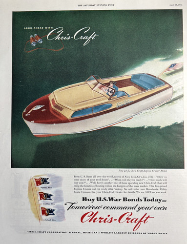 1945 chris craft boats - chris, 23