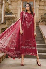 Maria b Pakistani inspired Desiger Shalwar Kameez Trouser Suit Dress