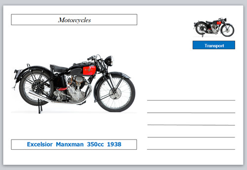 Motorcycles excelsior - motorcycles,