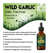 30ml Organic WILD GARLIC