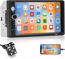 7" Double 2 DIN USB Car Stereo