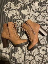 Women's Tan Brown Boots UK