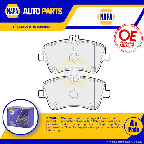 Brake pads set fits mercedes - brake,