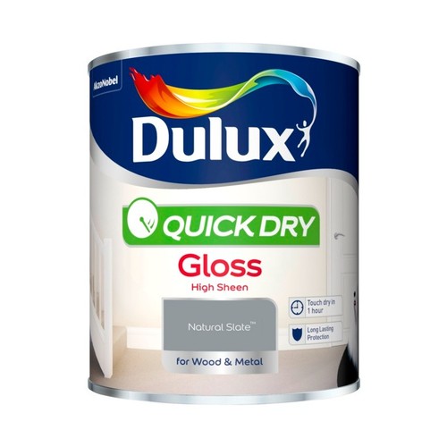 Dulux quick dry gloss paint - dulux,
