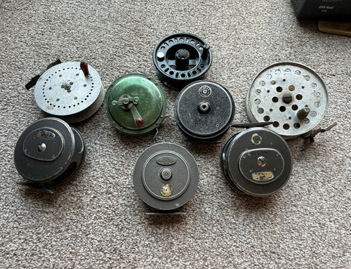Lot vintage fly fishing - lot,