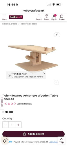 Daler rowney art easel wooden - daler,