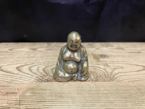 Vintage brass sitting - vintage, laughing