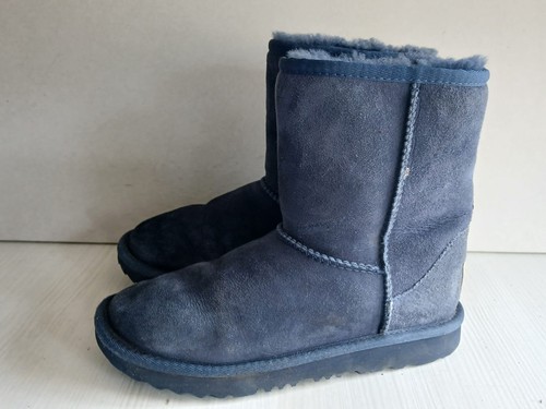 Ugg unisex kids navy suede - kids,