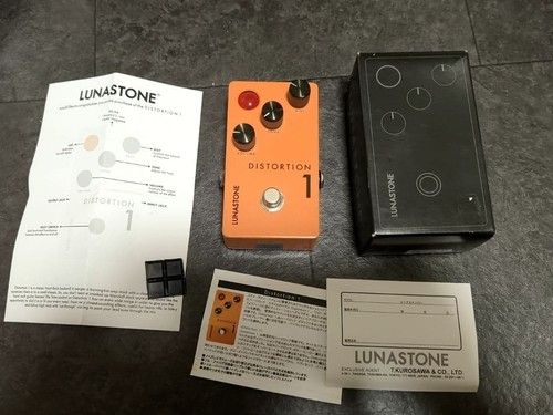 Luna stone distortion1 guitar - stone,