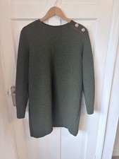 Zara Khaki Green Knit Tunic