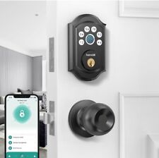 Hornbill Keyless Entry Door Knobs w/ Fingerprint Electronic Digital Bluetooth224