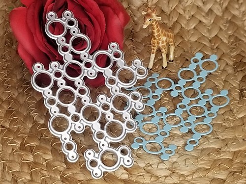 Punk style net circle - -, cutting