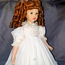 Porcelain Doll "Bailey" (126)by Donna Rubert, The Doll Artworks Collection,1992