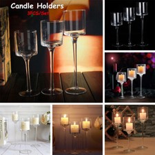 3pcs/set Tall Glass Large