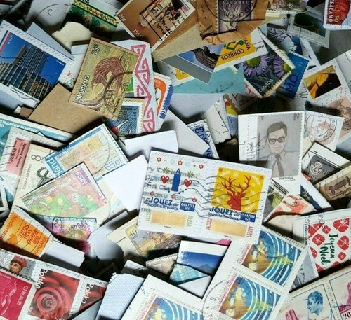 100 assorted world - , foreign
